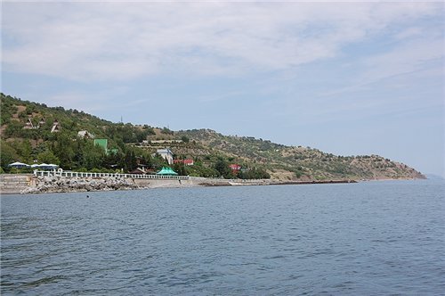 отдых на берегу моря в Алуште 